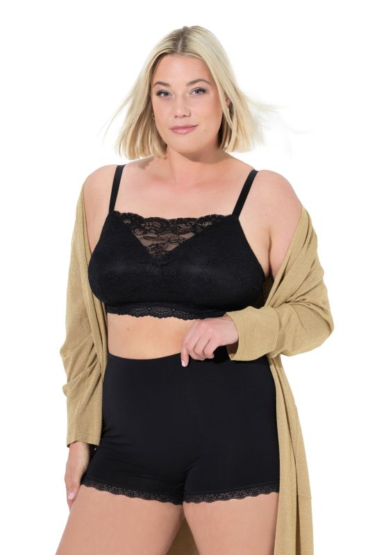 Shorties en lot de 3, liseré en dentelle