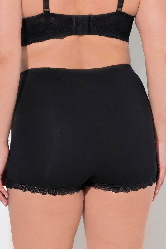 Shorties en lot de 3, liseré en dentelle