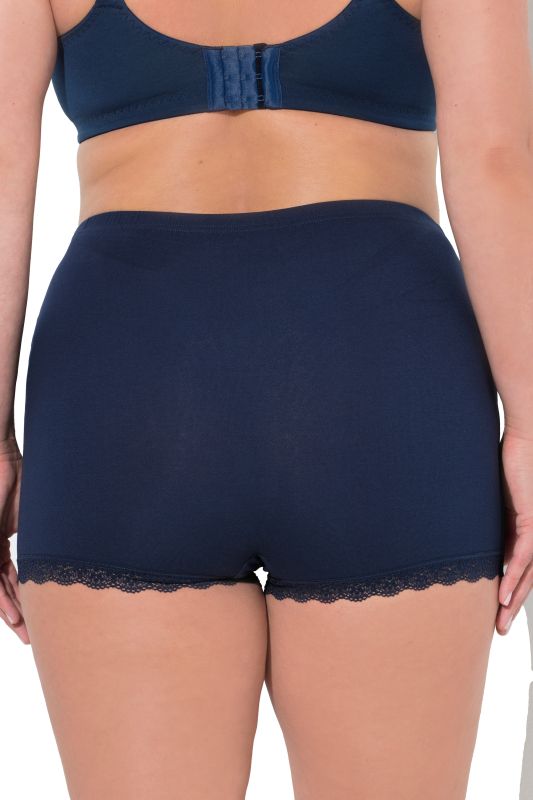 Shorties en lot de 3, liseré en dentelle
