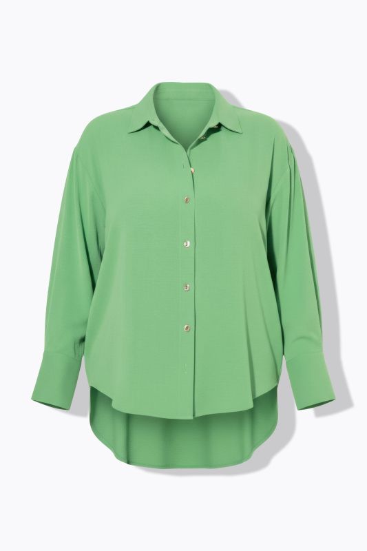 Chemisier oversize. Boutons fantaisie