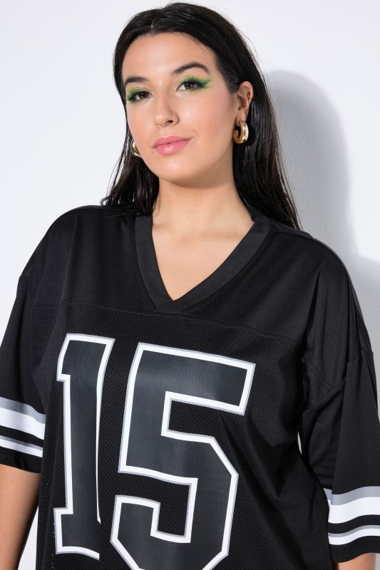 Maillot oversize en jersey mesh, avec imprimé  15 