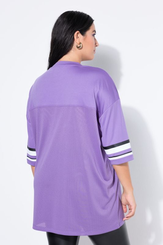 Maillot oversize en jersey mesh, avec imprimé  15 