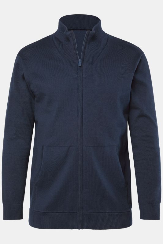 Cardigan JP&nbsp;1880, col montant et fermeture zippée, esprit vintage - jusqu'au 7&nbsp;XL