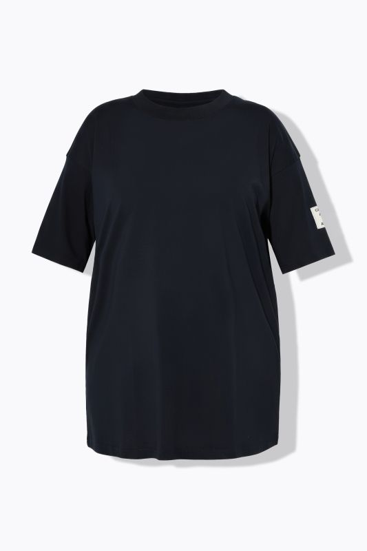 T-shirt oversize, écusson sur la manche