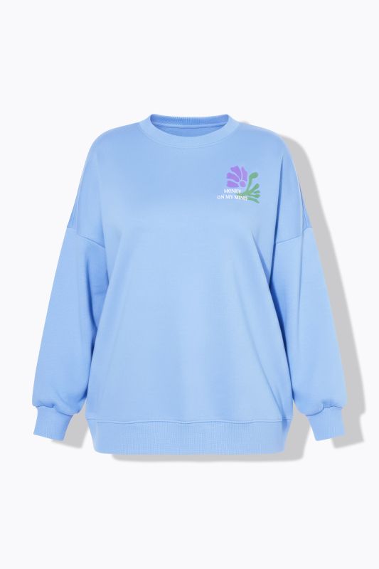 Sweat-shirt ultra-oversize, imprimés