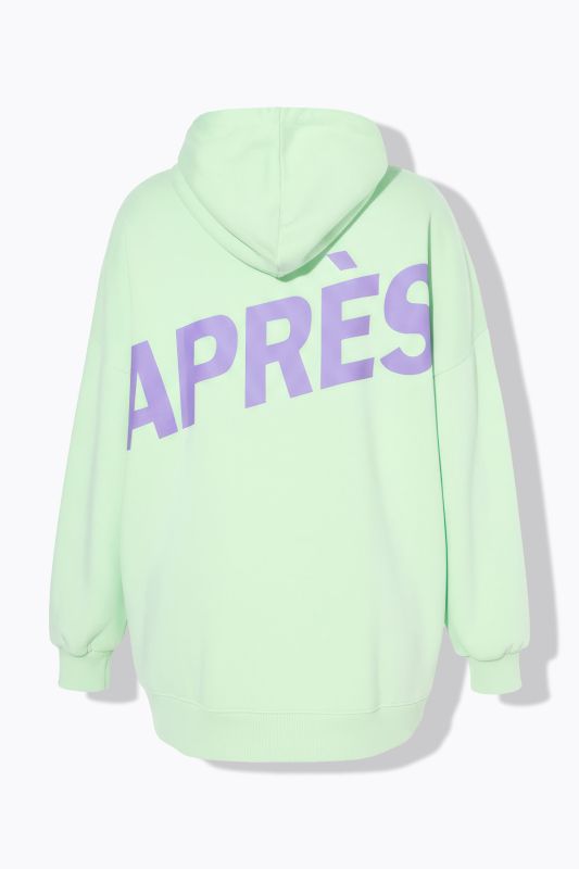 Sweat-shirt à capuche oversize, imprimés