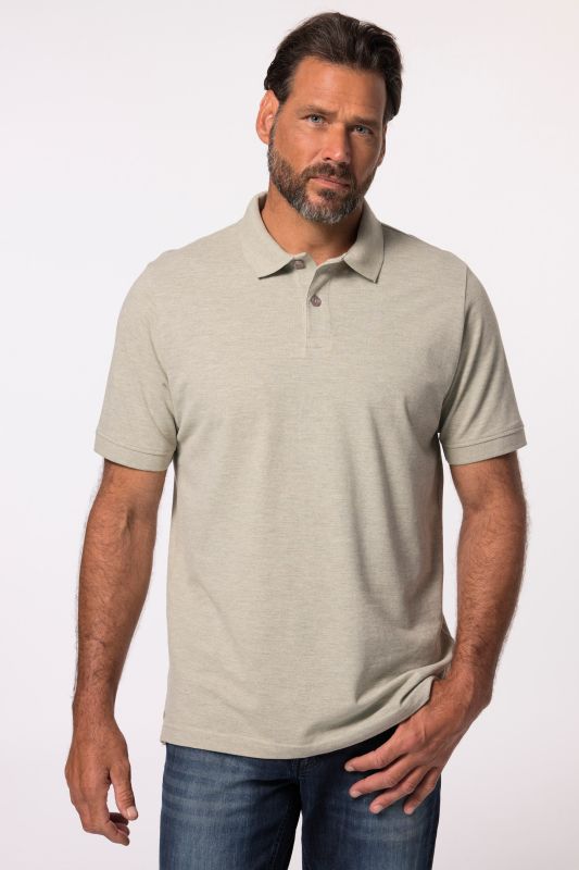 Polo en piqué, manches courtes, collection Basic - jusqu'au 10 XL