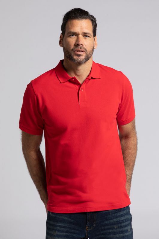Polo en piqué, manches courtes, collection Basic - jusqu'au 10 XL