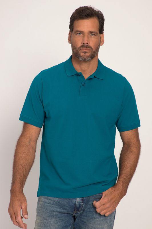 Polo en piqué, manches courtes, collection Basic - jusqu'au 10 XL