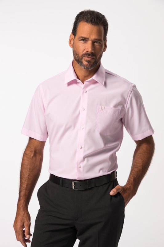 Chemise infroissable, collection Business, col Kent et manches courtes, coupe Comfort Fit - jusqu'au 8XL