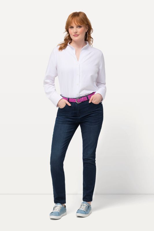 Jean Skinny Sarah, jambe étroite et matière stretch