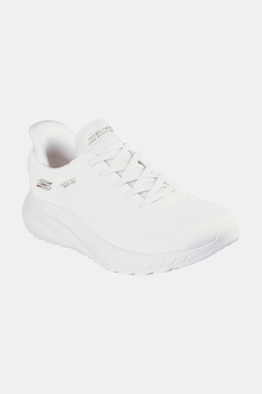 Chaussures à enfiler Skechers, véganes, mousse à mémoire de forme, largeur confortable