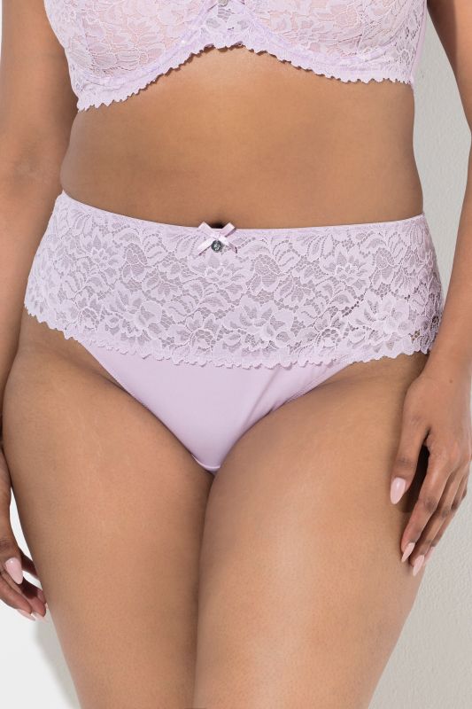 String couvrant TRUYOU en microfibre. Dentelle brillante et raffinée