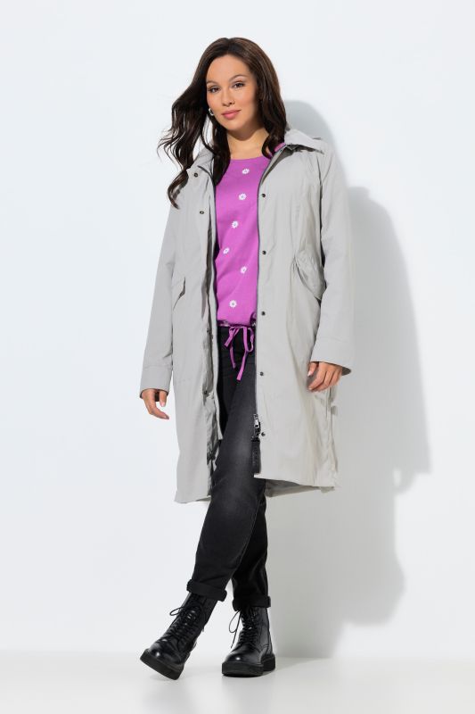 Parka technique HYPRAR à capuche, modèle déperlant