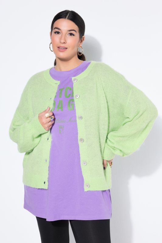 Cardigan en maille très douce, coupe Straight Shape