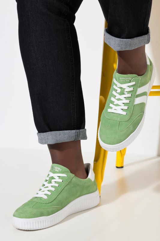 Sneakers en cuir Remonte, mélange de cuirs, semelle intérieure amovible - largeur G