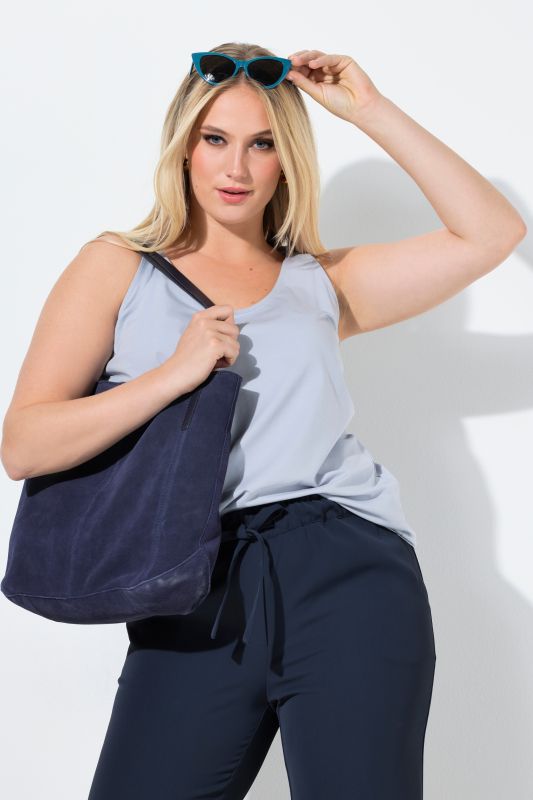 Débardeur/maillot de corps, modèle sans manches, col rond et coupe Slim Fit