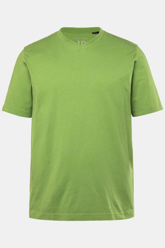 T-shirt JP 1880 Basic, col en V - jusqu'au 8 XL