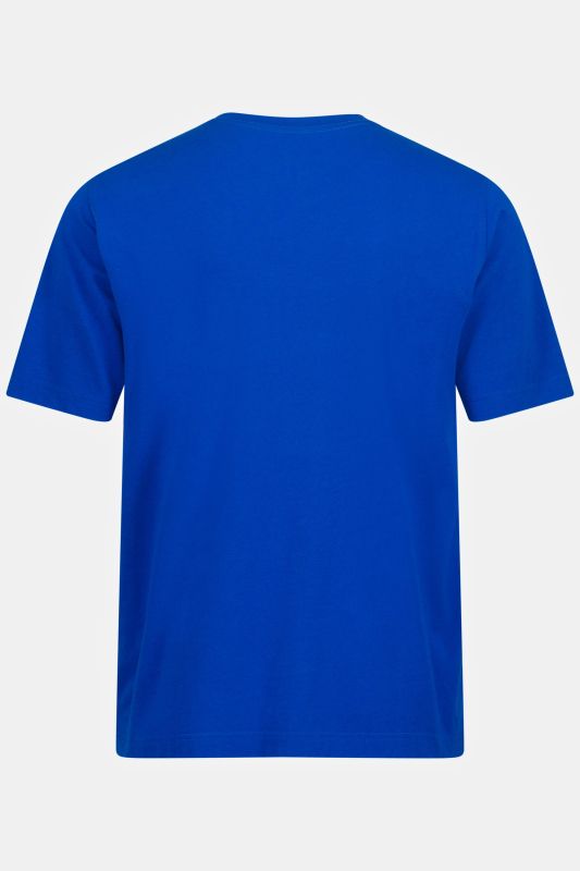 T-shirt Basic en coton peigné, col rond - jusqu'au 8 XL