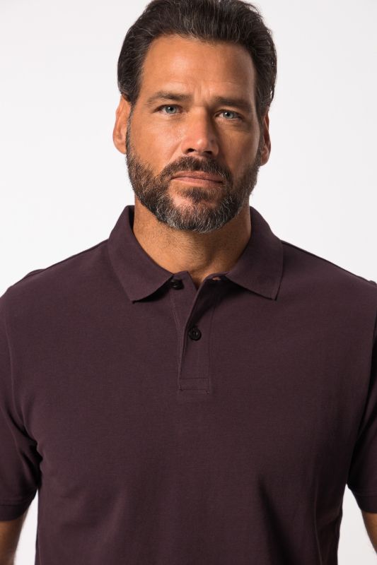 Polo en piqué, manches courtes, collection Basic - jusqu'au 10 XL