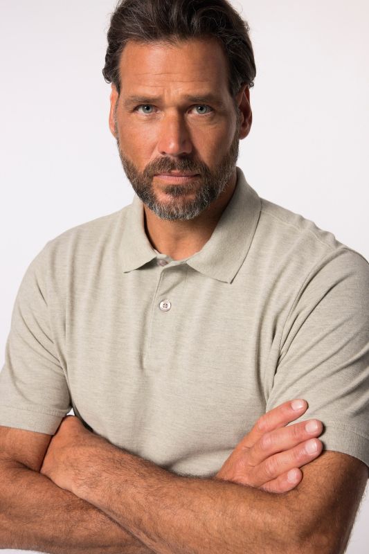 Polo en piqué, manches courtes, collection Basic - jusqu'au 10 XL