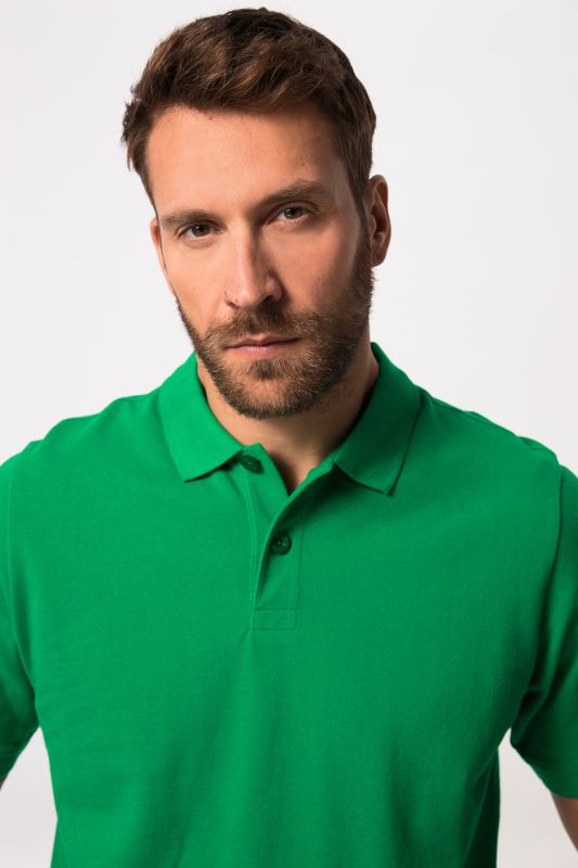 Polo en piqué, manches courtes, collection Basic - jusqu'au 10 XL