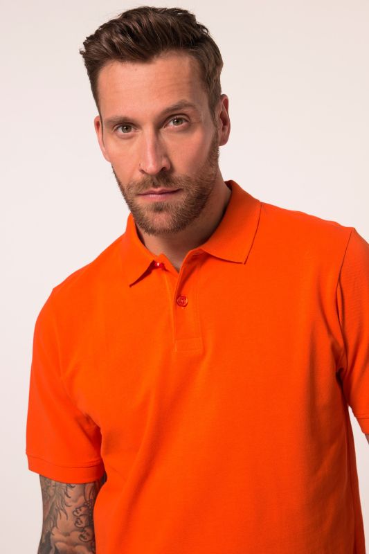 Polo en piqué, manches courtes, collection Basic - jusqu'au 10 XL