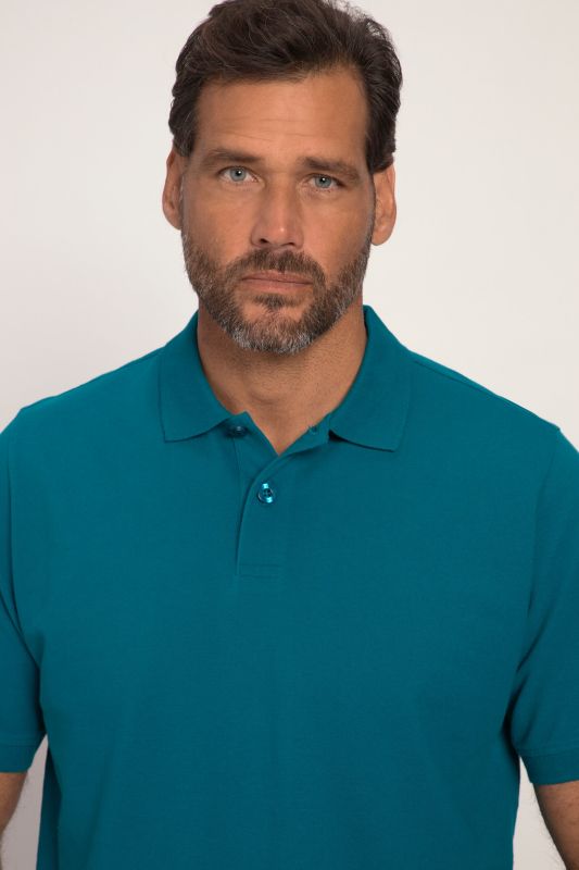 Polo en piqué, manches courtes, collection Basic - jusqu'au 10 XL