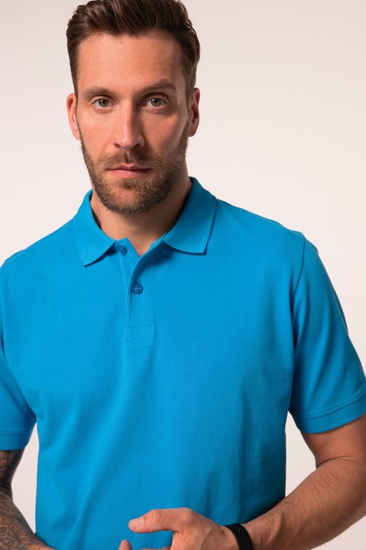 Polo en piqué, manches courtes, collection Basic - jusqu'au 10 XL