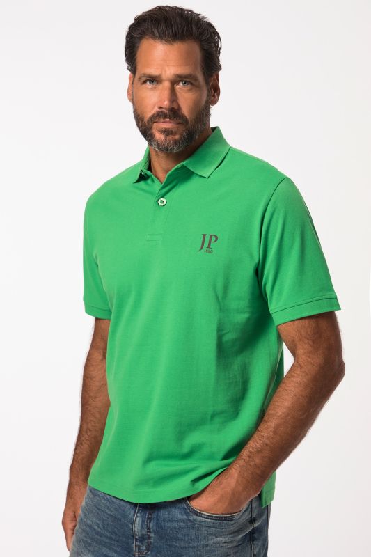 Lot de 2 polos, collection Basic - coton piqué, peigné
