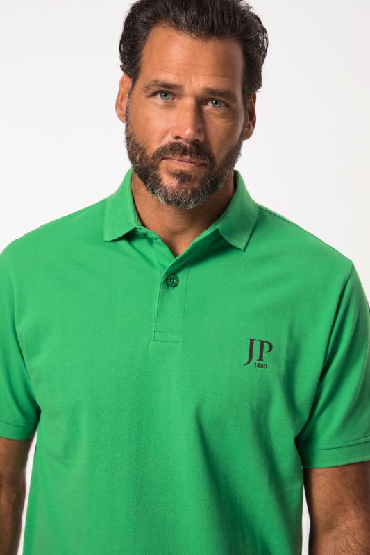 Lot de 2 polos, collection Basic - coton piqué, peigné