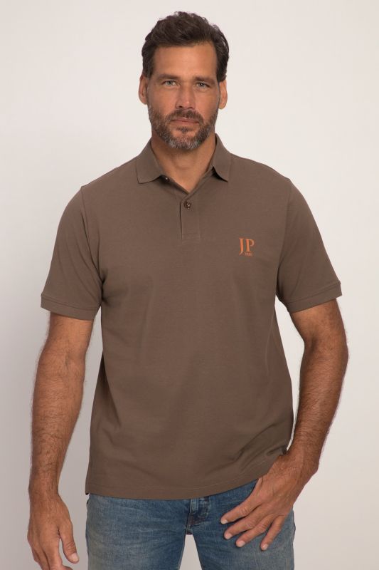 Lot de 2 polos, collection Basic - coton piqué, peigné