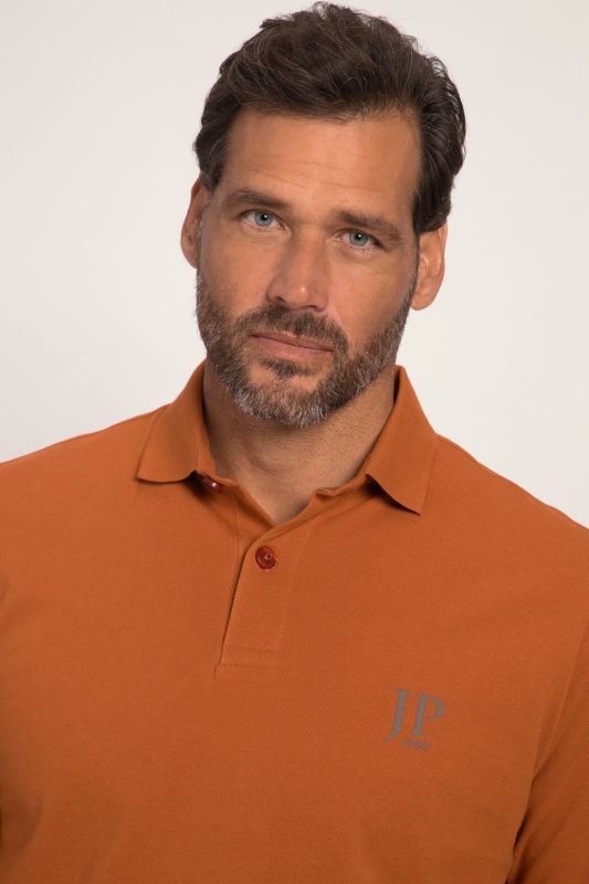 Lot de 2 polos, collection Basic - coton piqué, peigné