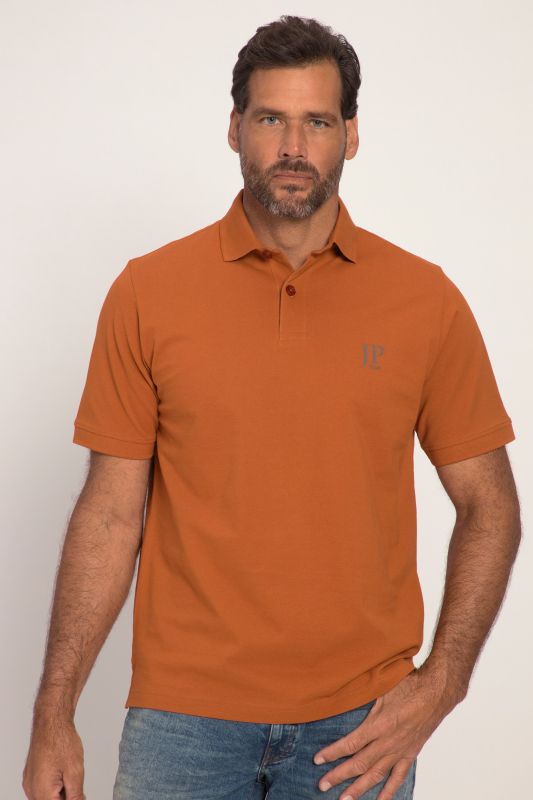 Lot de 2 polos, collection Basic - coton piqué, peigné