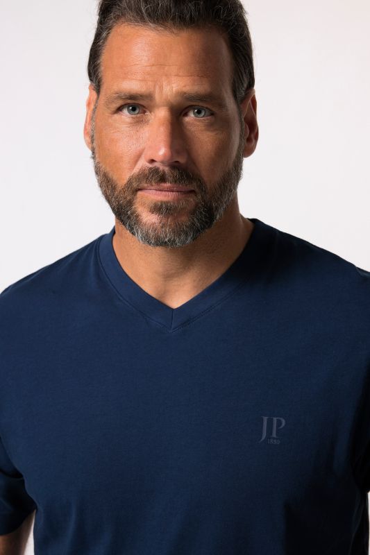 T-shirts, collection Basic, lot de 2. Col en V et manches courtes - jusqu'au 8XL