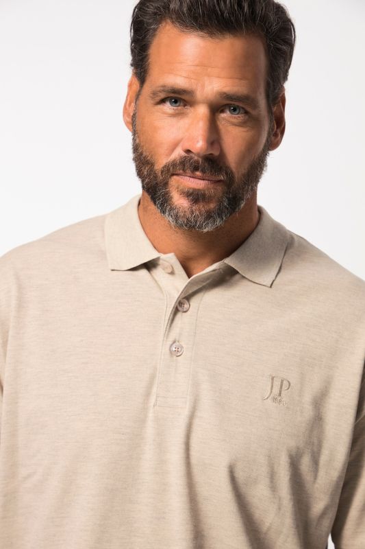 Polo en piqué à manches courtes, coupe ventre confort, collection Basic - du XXL au 10 XL