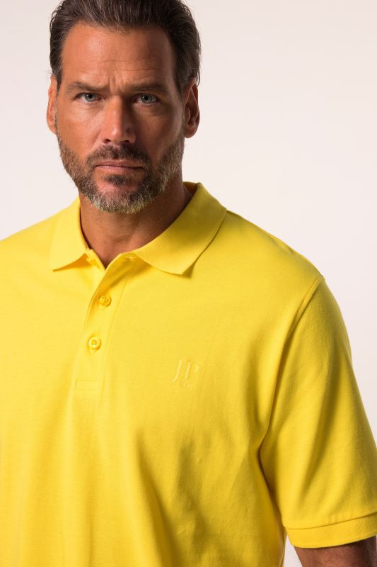 Polo en piqué à manches courtes, coupe ventre confort, collection Basic - du XXL au 10 XL