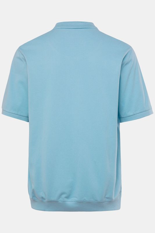 Polo en piqué à manches courtes, coupe ventre confort, collection Basic - du XXL au 10 XL