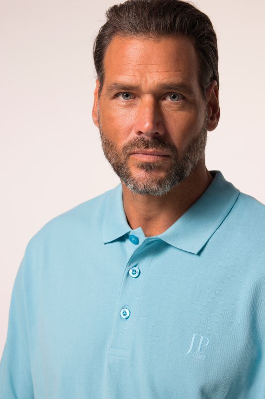 Polo en piqué à manches courtes, coupe ventre confort, collection Basic - du XXL au 10 XL