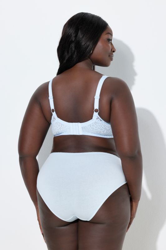 Soutien-gorge à armatures, dentelle florale, entièrement confectionné en dentelle, bonnet C-E