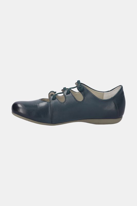Chaussures en cuir Josef Seibel. Semelle de couleur. Largeur H