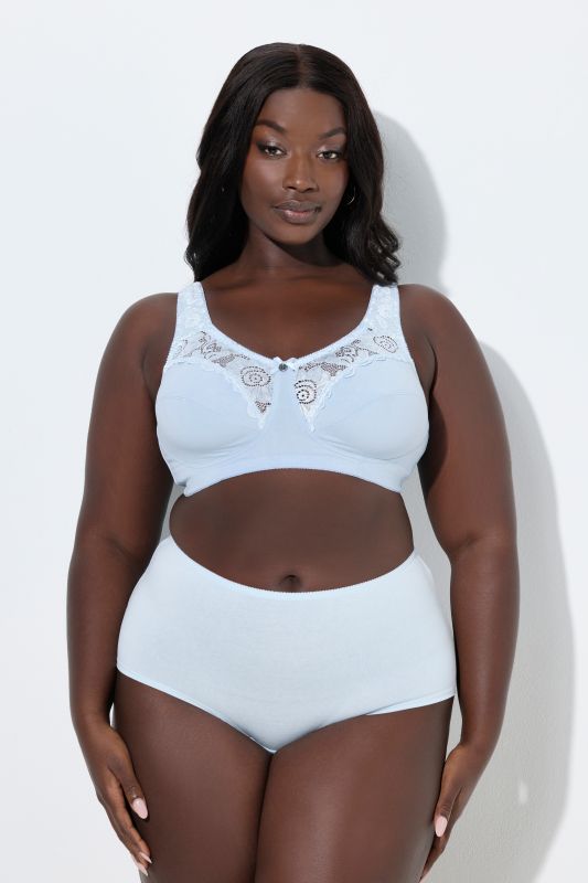 Soutien-gorge de maintien Kelly. Modèle sans armatures, dentelle - bonnets C-E