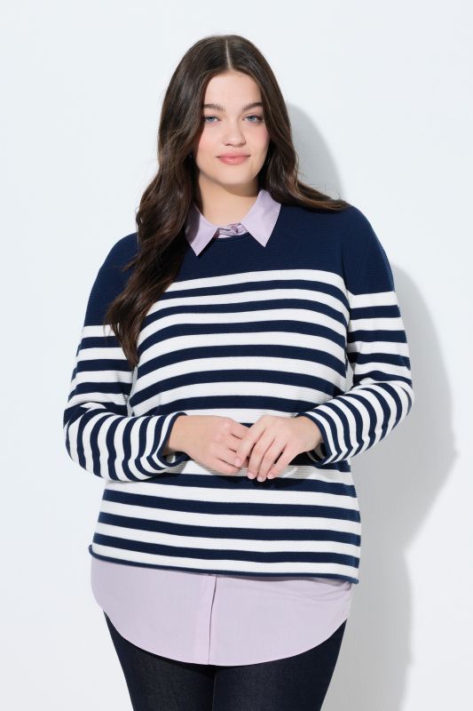 Rallonge chemisier, base arrondie et coupe évasée