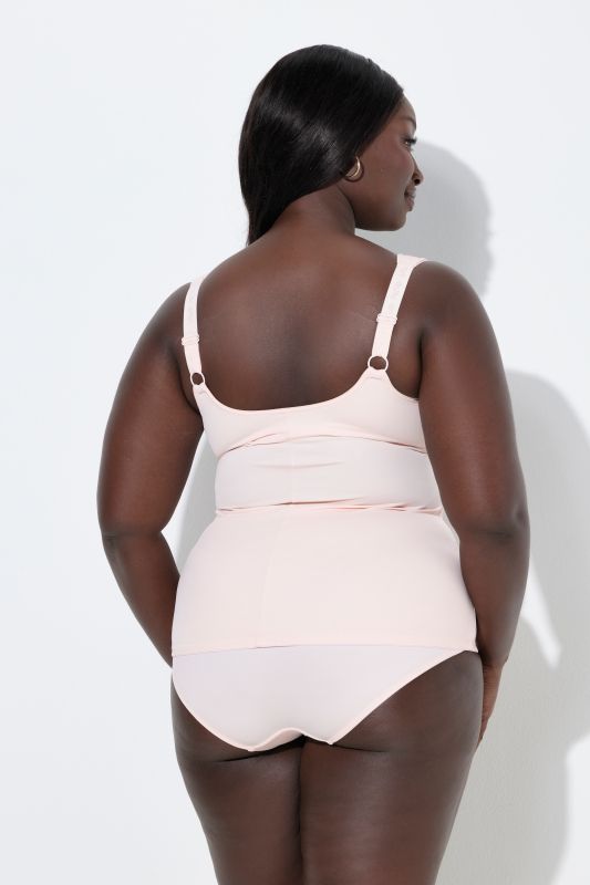 Haut gainant, dentelle, sans armatures, bretelles réglables