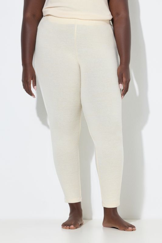 Legging loungewear, rayures latérales, ceinture élastique