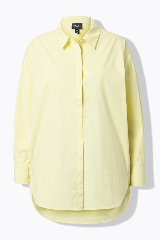 Chemisier oversize à manches longues