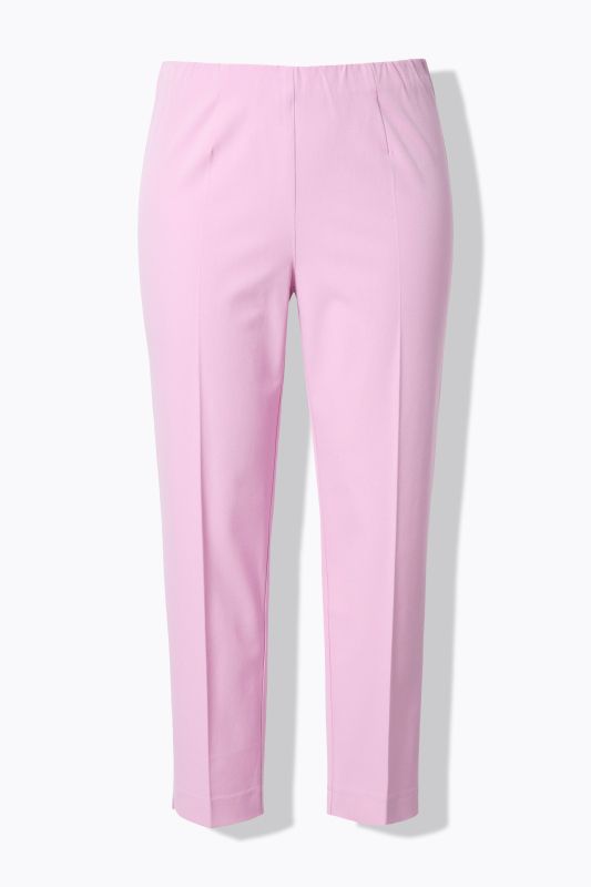 Pantalon 7/8 jambe étroite, taille élastique