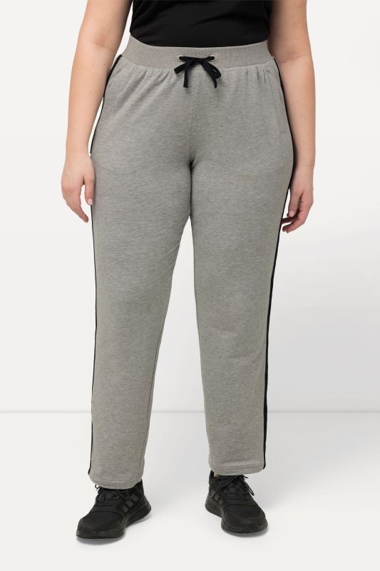 Pantalon de jogging, galons, ceinture élastique, poches