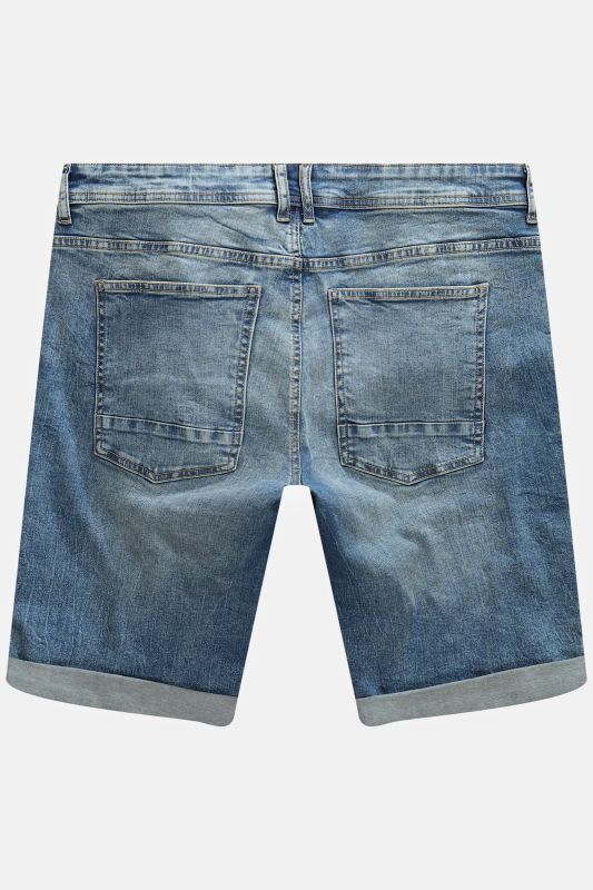 Bermuda en jean ventre confort JP 1880, technologie FLEXNAMIC®, modèle 5 poches - jusqu'au 74