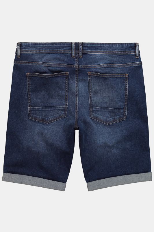 Bermuda en jean ventre confort JP 1880, technologie FLEXNAMIC®, modèle 5 poches - jusqu'au 74